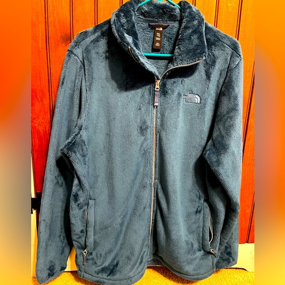 The North Face Jackets & Blazers - Woman’s North Face Fleece Zip up Jacket | XXL Slate Blue, PTP is 23 1/2.